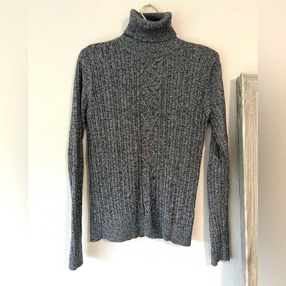 DRESS BARN TURTLENECK SWEATER || SOFT || STRETCH ||